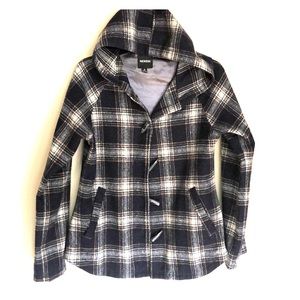 Plaid wool jacket